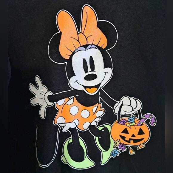 NWT Disney Junior Minnie Mouse Halloween Toddler Girl's 18M October Outfit EUC - Picture 5 of 7